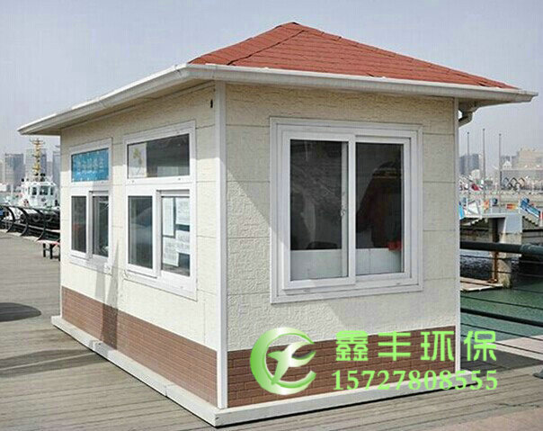雕花板崗亭45